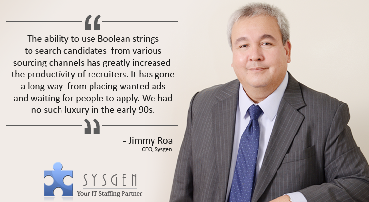 Recruitography Talks to Sysgen CEO Jimmy Roa About the Evolution of Staffing